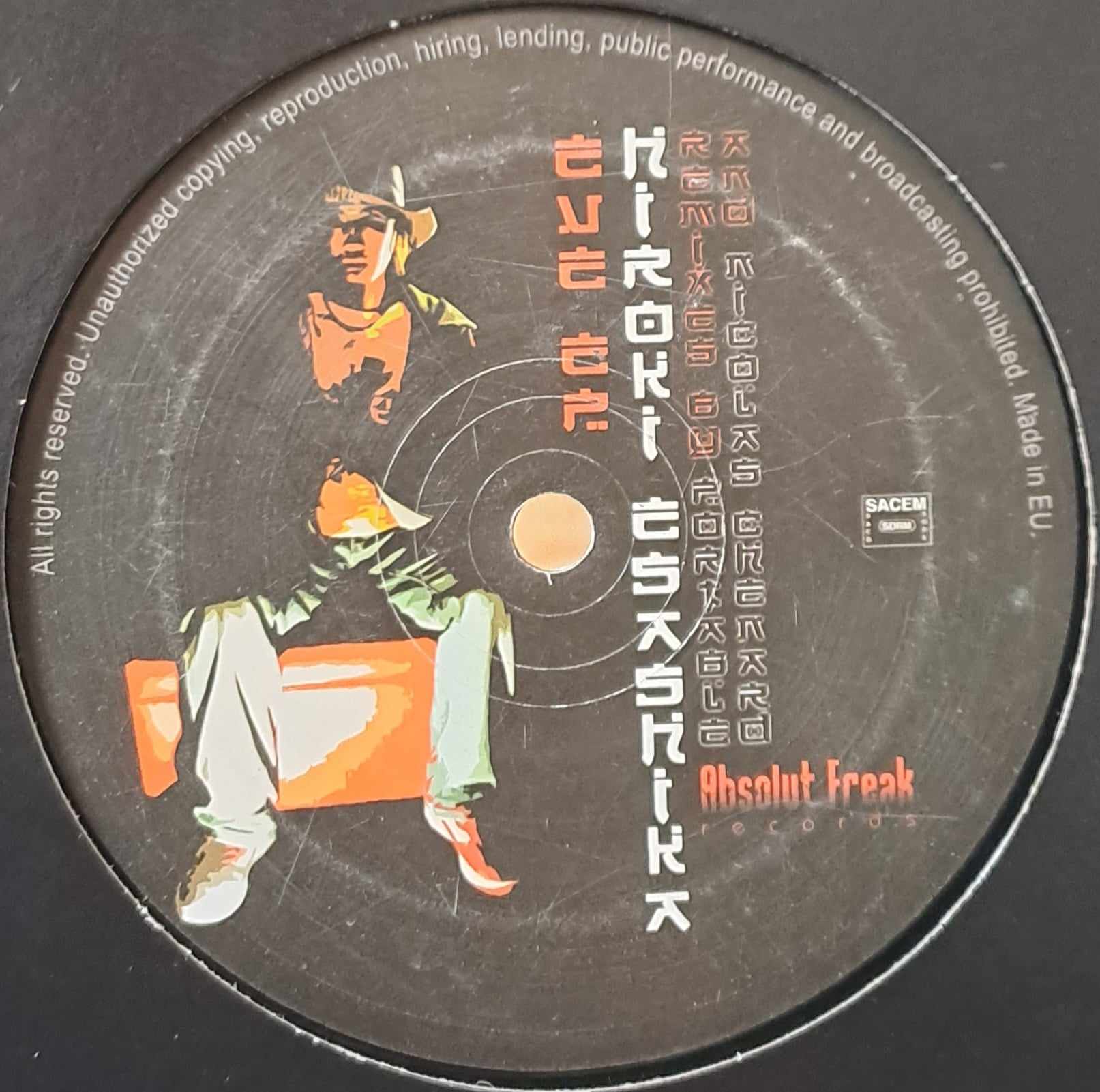 Absolut Freak Records 12 - vinyle Tech House